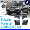 Mudguards Fit for Subaru Forester SH 2008 2009 2010 2011 2012 Car Accessories Mudflap Fender Auto Replacement Parts