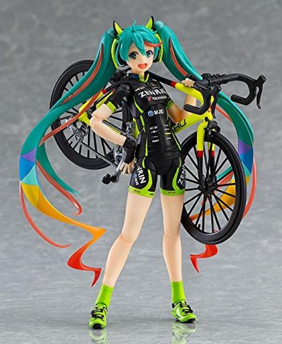 Figma Hatsune Miku GT Project Racing Miku 2016 TeamUKYO Support ABS PVC Painted Movable Figure Ver. Non-scale &