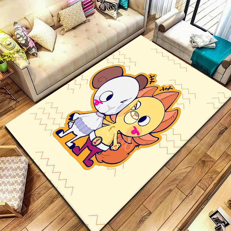 One Piece Jolly Roger Logo Carpet Rug For Living Room Bedroom Home Sofa Decoration,kids Play Nonslip Floor Mat