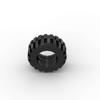 Non-Toxic Moc 1Pcs 30391 Tire 30.4 X 14 Offset Tread Wheel Building Blocks Car Vehicle Bricks Particle Diy Toys For Children Birthday Gift