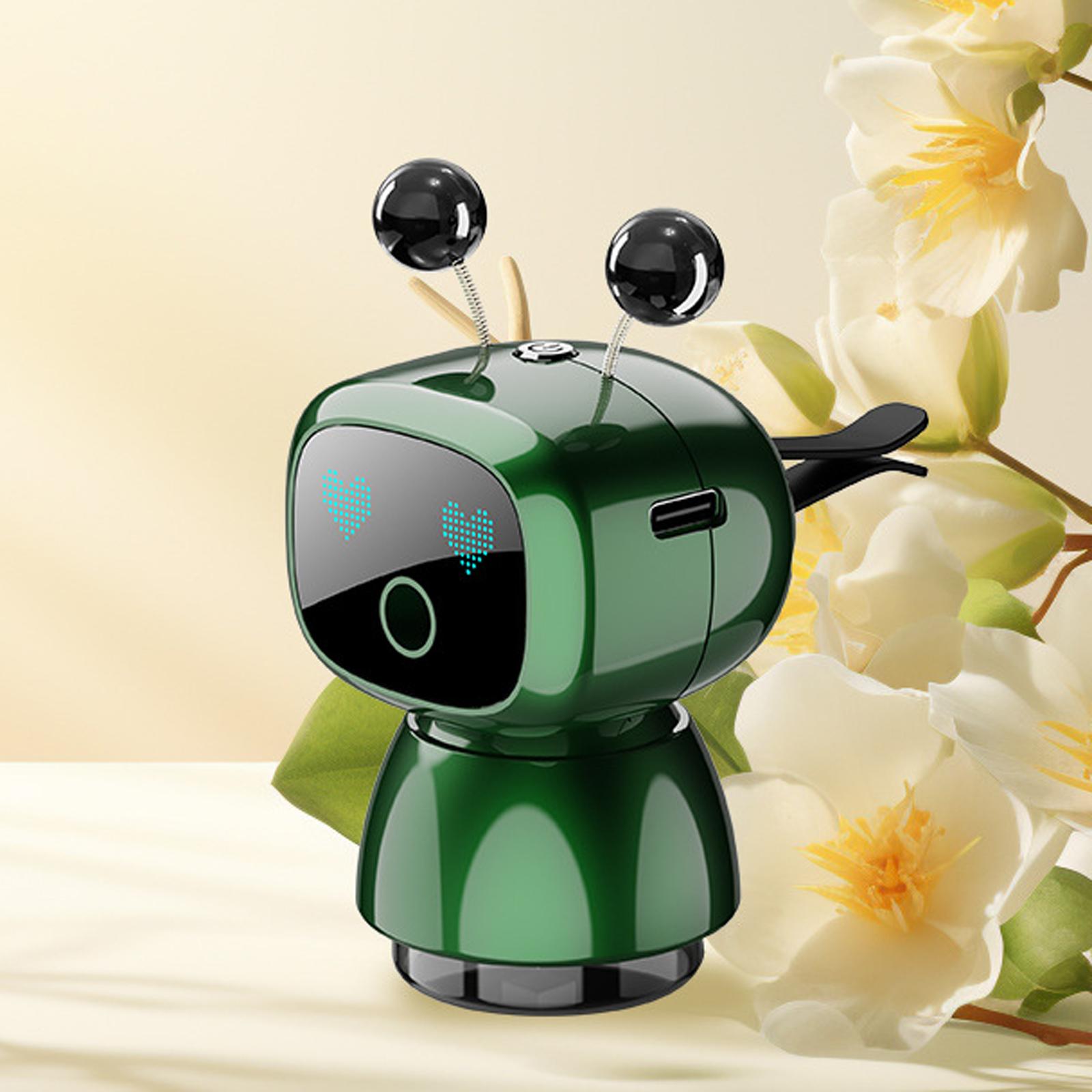 

Smart Car Perfume, Cute Design, Adjustable Concentration, 50ml Natural Perfume, Portable Waterless Car Vent Clip- Perfume One Size