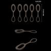 10 Pieces/Set Zips Pull Strap Zippers Pullers Replacement Cord Extension Zippers Tabs for Bag Purse Handbag Replacement