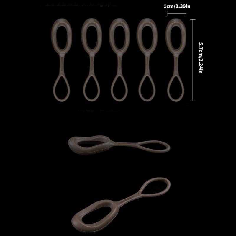 10 Pieces/Set Zips Pull Strap Zippers Pullers Replacement Cord Extension Zippers Tabs for Bag Purse Handbag Replacement