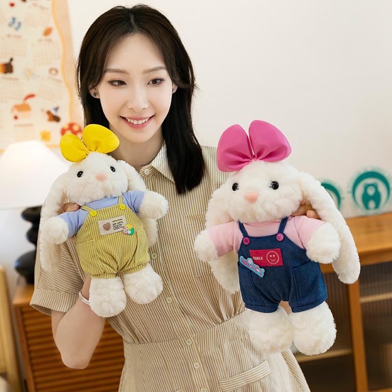 Cute Idyllic Rabbit Doll High Value Lop-eared Rabbit Plush Toy Girl Companion Rag Doll Gift