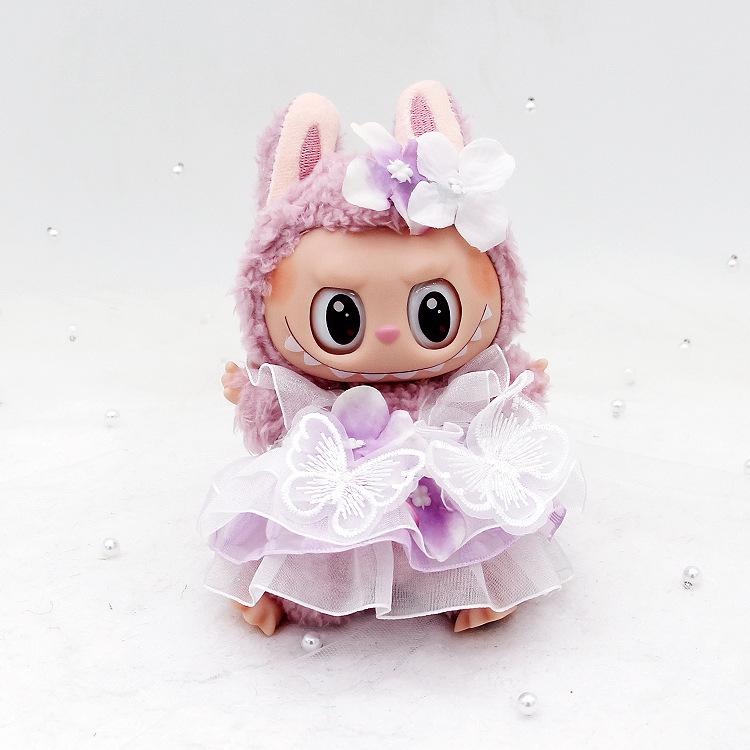 Labubu Plush Toy Pendant Doll Clothes (Generations 1-3; Doll Not Included)