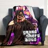 Grand Theft Auto Blanket Soft Warm Cozy Perfect for Office Picnics Bedding Four Seasons Multipurpose Stylish Decor