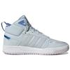 Adidas Neo 100Db Non-Slip Wear-Resistant Lightweight Mid-Top Skate Shoes Unisex Skate Shoes Gray Blue GZ2585
