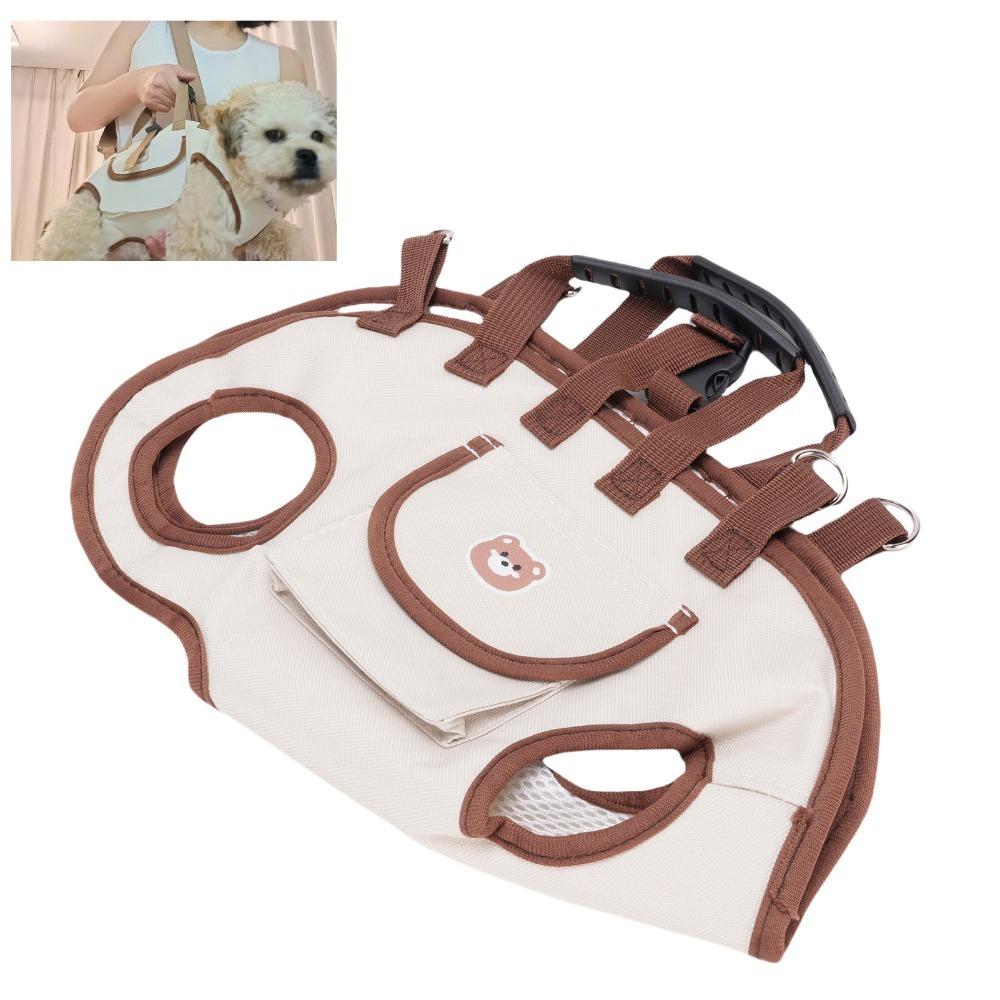 Atmungsaktiver Hundetransportkorb Tragbare Hundetrage-Schlinge Langlebige Katzentrage-Schlinge Mittlere Katzen