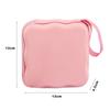 Cute Bow Knot Cable Protector Bag PU Portable Makeup Bag Charger Protector Storage Bag Travel