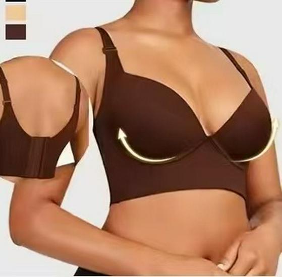 Plus Size Smooth Sexy Underwire Bra - Anti-Sagging, Shaping, Auxiliary Support for Women