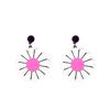 Exaggerated Earrings, Fruit Lemon Strawberry Watermelon Acrylic Earrings, Stud Earrings, Personalized Long Earrings For Women