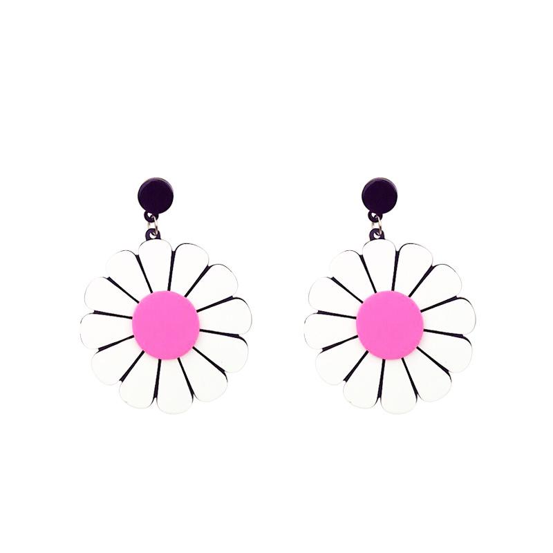 Exaggerated Earrings, Fruit Lemon Strawberry Watermelon Acrylic Earrings, Stud Earrings, Personalized Long Earrings For Women
