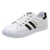 Niche flat-bottomed letters, little white shoes children ins tide 2025 new spring and autumn students versatile sports shoes women