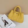 2025 Cowhide Leather Crossbody Mini Tote – Versatile Women's Spring/Summer Bag