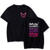 Nuovi Arrivi T-shirt Rauw Alejandro per Uomo Abbigliamento Estivo Fitness Girocollo Maglietta Uomo per Maschio Oversize Nuove Magliette Uomo Top