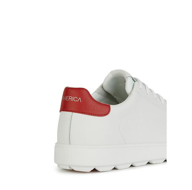 Мужские кроссовки Geox U spherica ecub-1 u45gpa 0009b c0050 белые