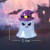 Cartoon Halloween Luminous Ghost Figurines Resin Crafts DIY Noctilucent Ghost Ornaments Cute Mini Micro Landscape Decorations