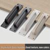 Aluminum Alloy Door Handle for Bathroom, Glass, Sliding, Bedroom, Refrigerator, and Freezer