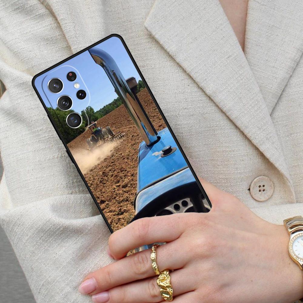 Farm Vehicle Tractor Cell Phone Case for Samsung Galaxy S26 Ultra S25 S24 S23 S22 S21 S20 Note10 Cover