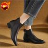 Fashion Woman Short Shoes Zip Elegant With Low Heels Booties Office Plain Sale Fashion 2025 Y2k Comfortable Hot Ankle Boots for Women