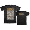 Baroness 'Gold & Grey' Black T Shirt - NEW