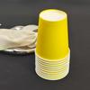 Yellow Disposable Craft Paper Cups