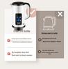Smart Stainless Steel Electric Kettle - Silent, Large-Capacity, Insulated, Constant Temperature.