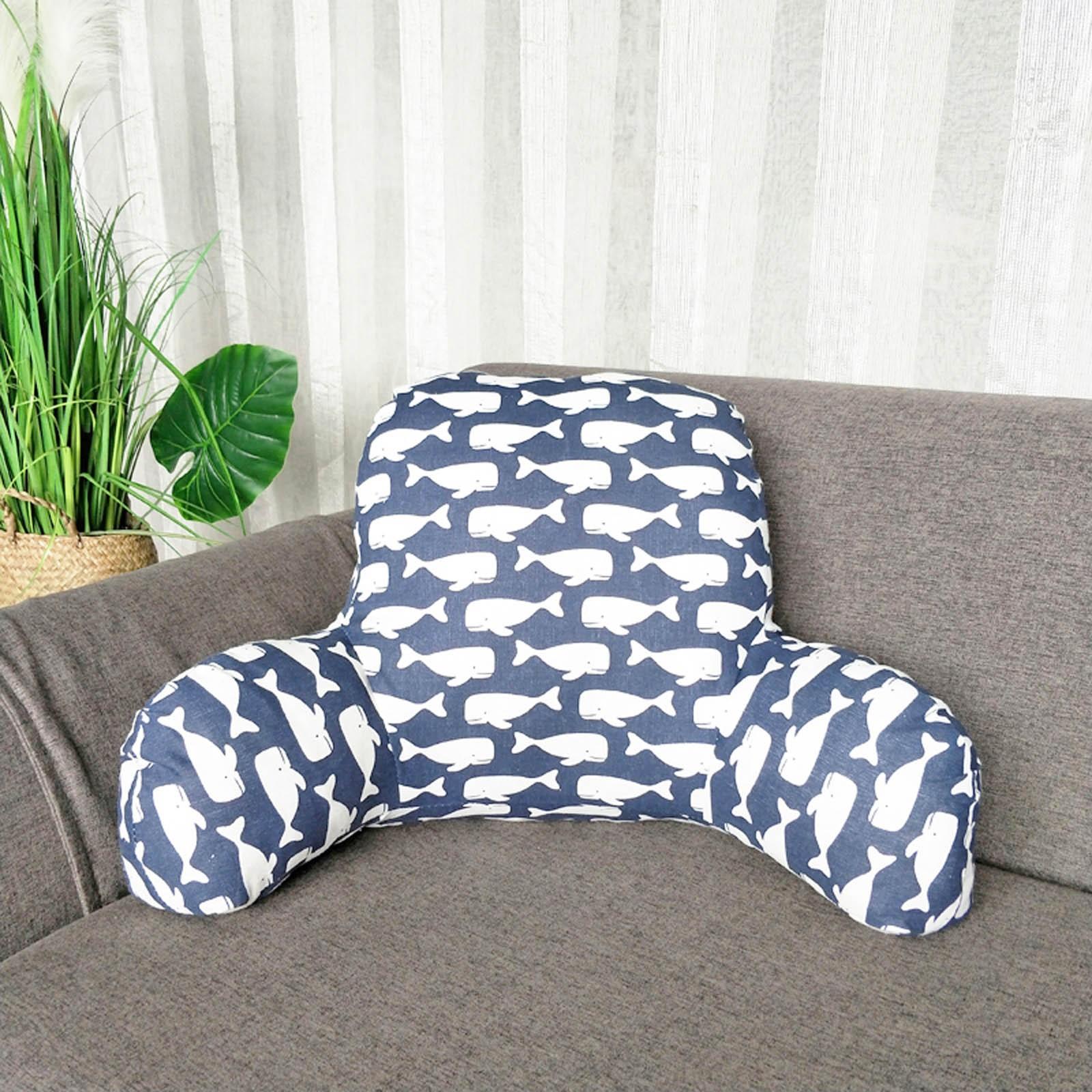 

Плюшева велика спинка для читання, поперекова підтримка, подушка для стільця з підлокітниками