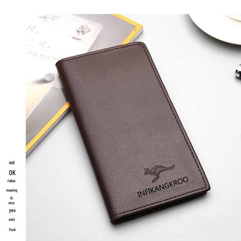 MDNG Men's Business Travel Long Wallet