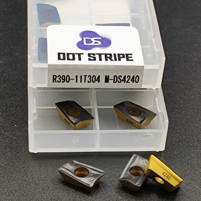 R390 11T304/11T308/11T320 DS 4240 Internal Turning Tool Cermet Grade Carbide Insert CNC Lathe Metal Cutting tool