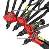 Manual Rivet Nut Gun with Double and Single Handle, Lever Gun Head with Screws M3-M12