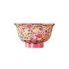 Rice Bowl Soup Bowl Jingdezhen Ceramic Tableware Enamel Bone Porcelain Pomegranate  Single High Footed