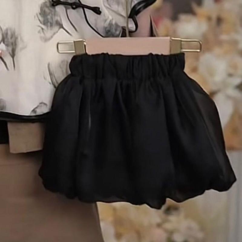 Vintage Inspired Summer Two Piece Set For Girls With Elegant Cotton Shorts Pants,90cm/35.43in