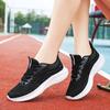 Women Flying Weave Fitness Casual Sneakers Ladies Comfortable Non-Slip Jogging Shoes Lightweight Breathable Summer Running Shoes
