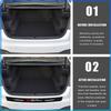 1pcs Carbon Fiber Car Trunk Rear Bumper Sticker Guard Plate Protector For Alfa Romeo 147 159 156 Giulietta Giulia Mito Spider Alpha Nheadrest
