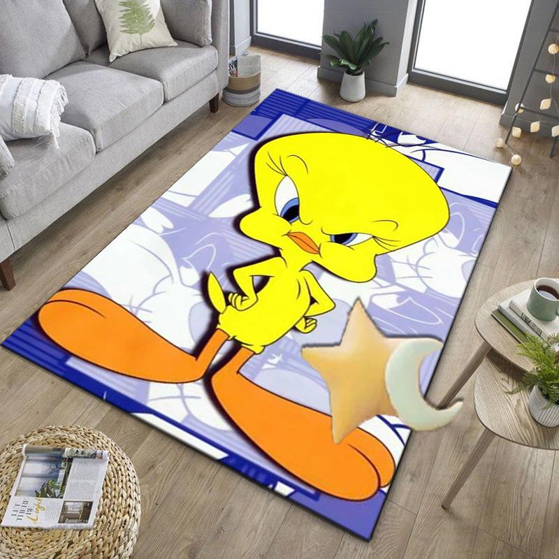 Yellow Bird Office Rug Chair Mat, Game Carpet, Suitable for Front Door, Bedroom, Living Room, Desk, Holiday Gift