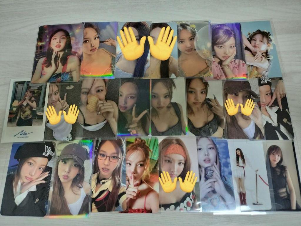 [USED] Nayeon TWICE trading card
