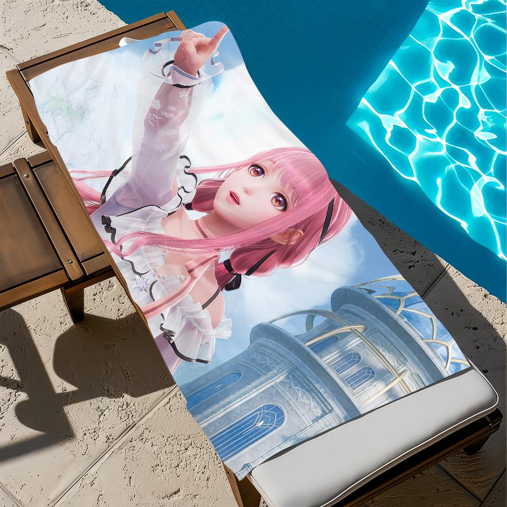 Towel Beach Bath Infinity Quick-Drying Lightweight Portable Sauna Nikki Camping Swim Pool Travel STJ40x70CM