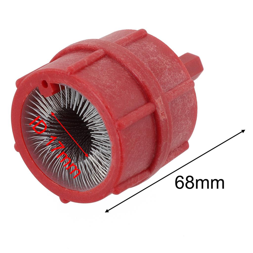 Battery Terminal Cleaning Brush Car Battery Terminal Cleaner Copper Pipe Cleaner