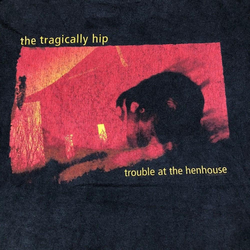 

Vintage 90 The Tragically Hip Alternative Rock Concert Band s4xl CG1222 Unisex T-Shirt L