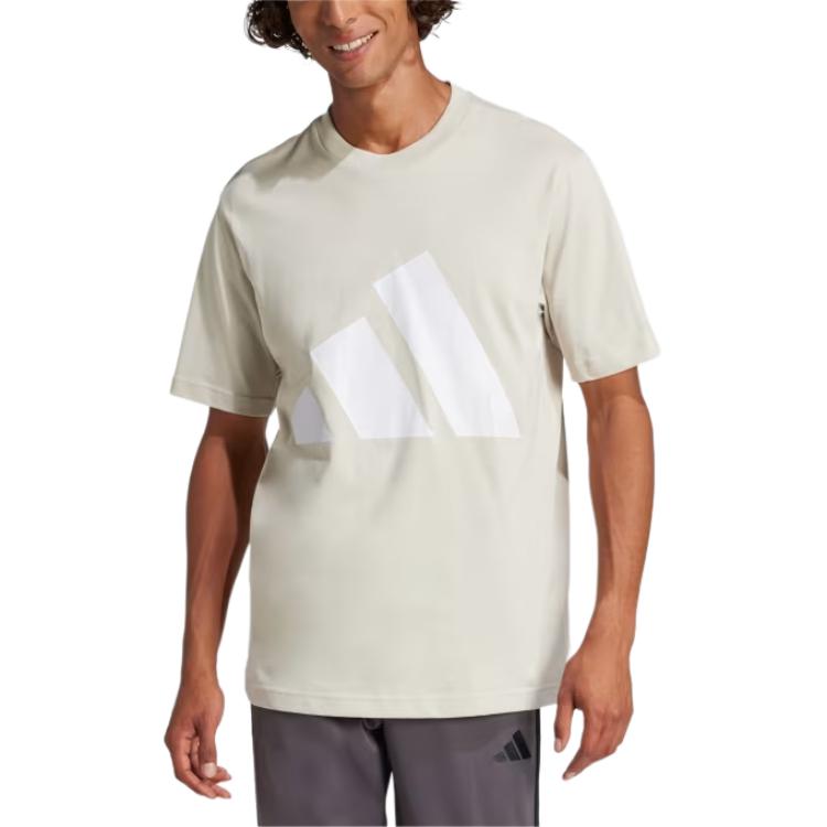 Adidas Mbl Sj T Series Comfortable Soft Short Sleeve T-Shirt Men Tops Aluminum JE8933