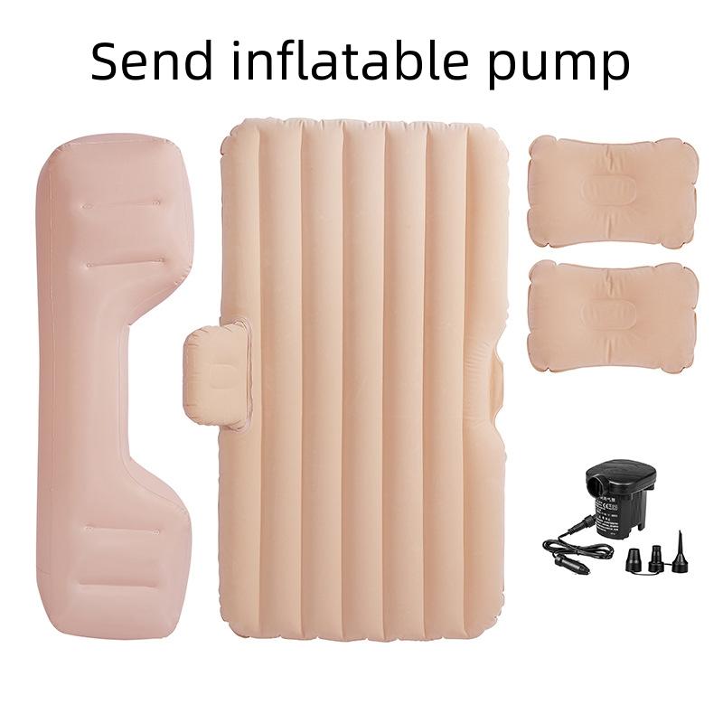 Car inflatable bed car supplies rear sleeping mattress car SUV car backseat sleeping mat travel air mattress bed