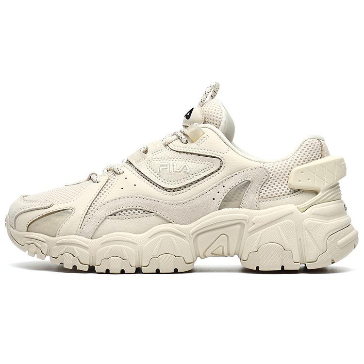 FILA FUSION Cat Claw Platform Low top Chunky Sneakers Women's Beige (Unisex) Chunky Sneakers T12W135207FAB