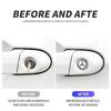 CSC1 2/5/10pcs Car Lock Keyhole Stickers Door Lock Protect Car Stickers For Mercedes Benz B/C/E/S Class A Class C200L GLC GLE CLA
