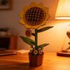3D Flower Wooden Puzzles DIY Wooden Flowers Model Kit Building Set Crafts for Adults To Build Botanical Collection Creative Gift