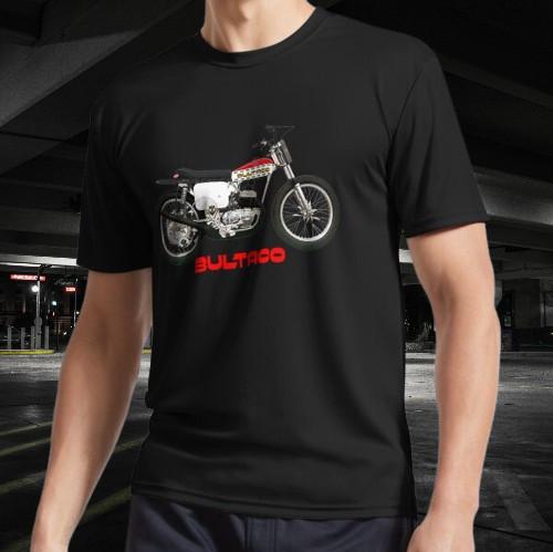 Bultaco Motorcycle Active T-Shirt Funny Logo American Men s T-Shirt Unisex T-Shirt S