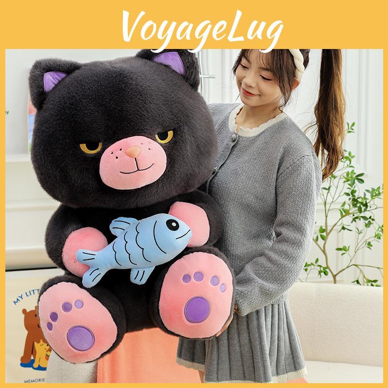 Niedliche Teufelskatze Plüschtier Entzückendes Stofftier für Mädchen Weicher Kuscheliger Begleiter