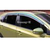 For Suzuki S-cross Scross SX4 2014 2015 2016 2017 Car Cover Plastic Window Glass Wind Visor Rain/Sun Guard Vent Frame 4PCs