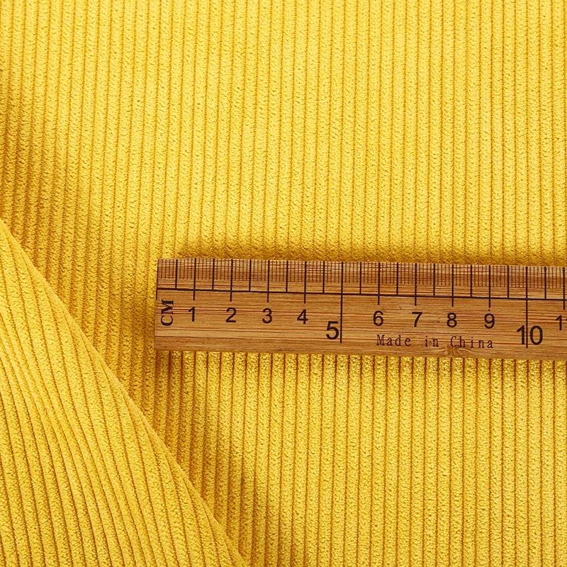 8 Strips Polyester Sand Wash Cotton Corduroy Cloth Non-elastic Cotton Fabric for Men and Women Coat Cloth Head