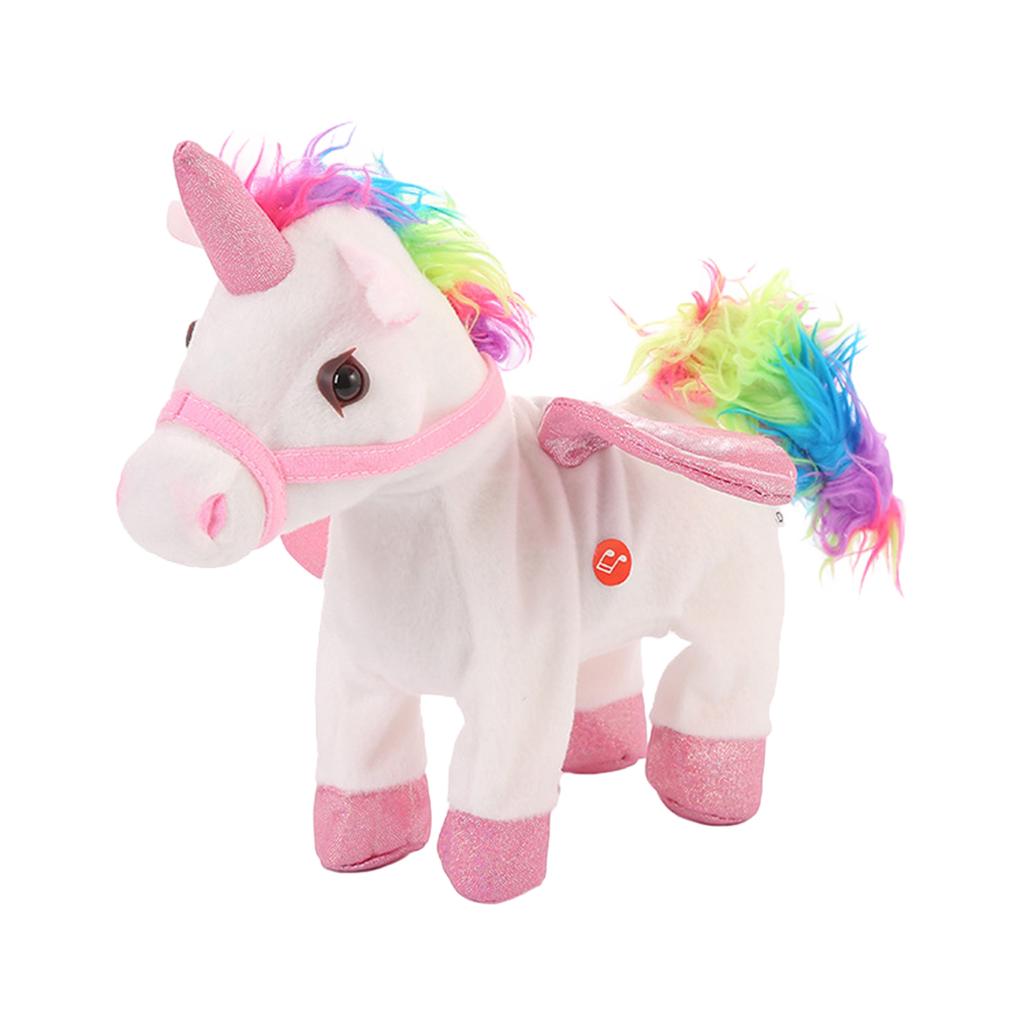 Laufendes Elektrisches Form Plüschtier Stofftier Für Kinder Elektronische Musik Weihnachtsgeschenk